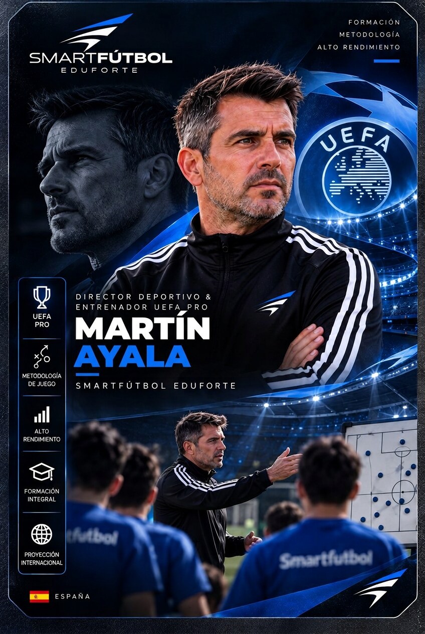 Martín Ayala — Director Deportivo y Entrenador UEFA Pro